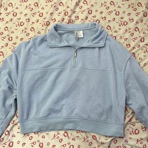 Crop top with zipper